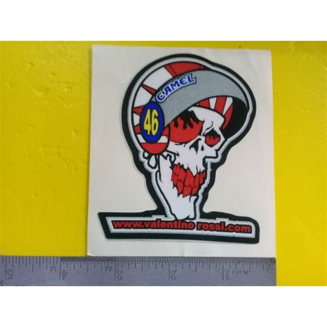 20230826 1253 0101A ROSSI 46 CAMEL Body Sticker Stripe STIKER