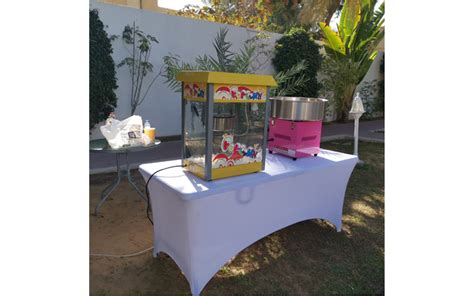 Rent Buffet Table With Stretched White Cover AED 50 Hafla UAE