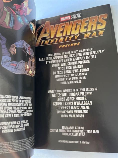 Avengers Infinity War Prelude Hobbies And Toys Books And Magazines