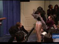 Naked Cecily Strong In Saturday Night Live