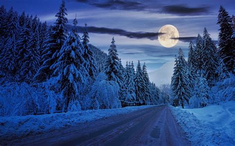 A Full Snow Moon To Shine Tonight