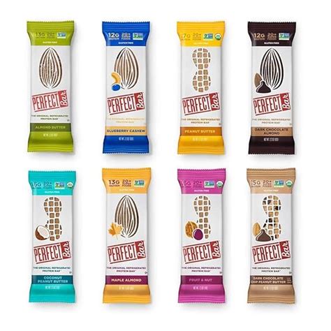 Perfect Bar Original Refrigerated Protein Bar Variety