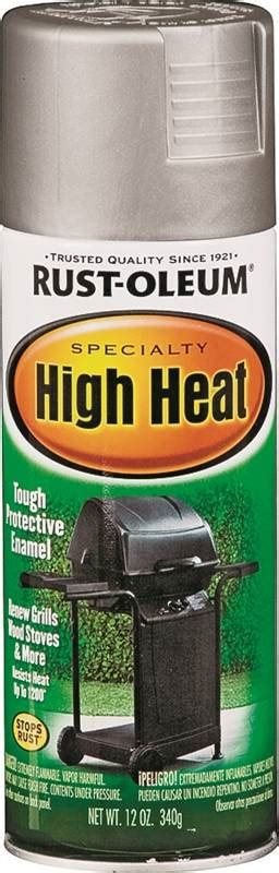 Specialty 7716830 High Heat Spray Paint Satin Silver 12 Oz Can Oil Base