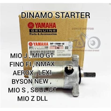 Dinamo Stater Mio J Yamaha Nmax Lexi Fino Fi Mio Z S Starter Soul