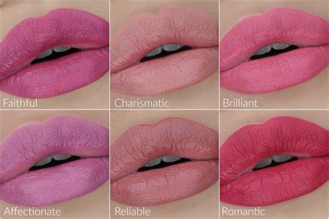 The Balm Meet Matte Hughes Liquid Lipstick Swatches Lipstutorial Org