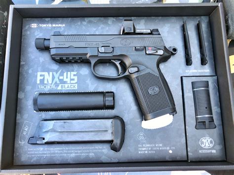 Tokyo Marui Fnx Tactical Black Gbb Pistol Popular Airsoft Welcome