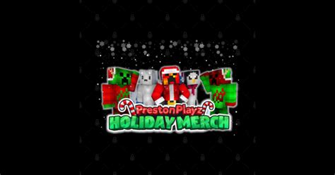 PRESTON, Holiday Merch, Prestonplayz - Prestonplayz Minecraft - T-Shirt ...