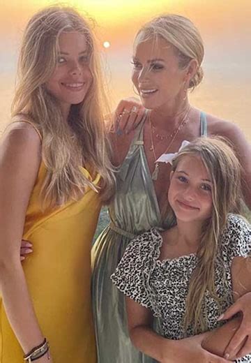 Amanda Holden And Her Lookalike Model Daughters Twinning Best Photos