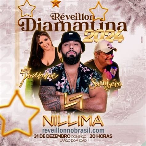 Diamantina Réveillon 2024 em Minas Gerais shows na virada de ano no