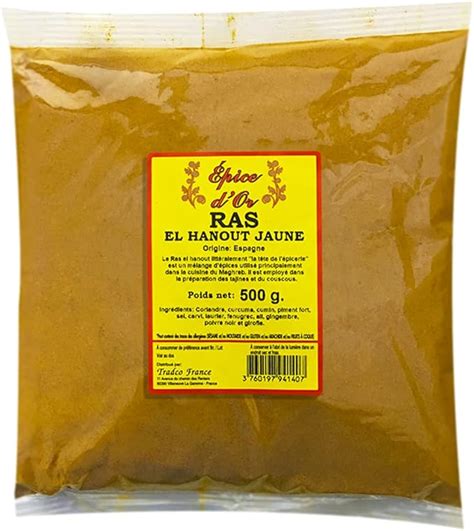 Ras El Hanout Jaune G Amazon Fr Epicerie