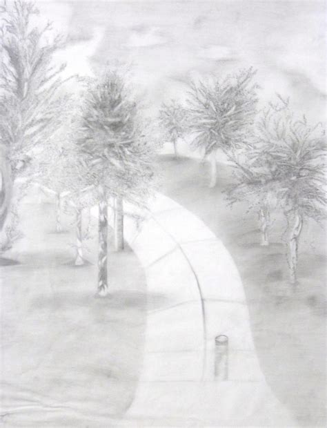 Pathway Drawing at PaintingValley.com | Explore collection of Pathway Drawing