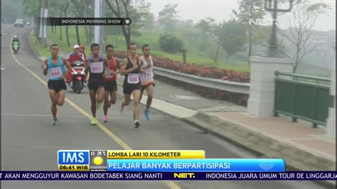 Ribuan Peserta Ikuti Lomba Lari Kilometer Dalam Peringatan Hari