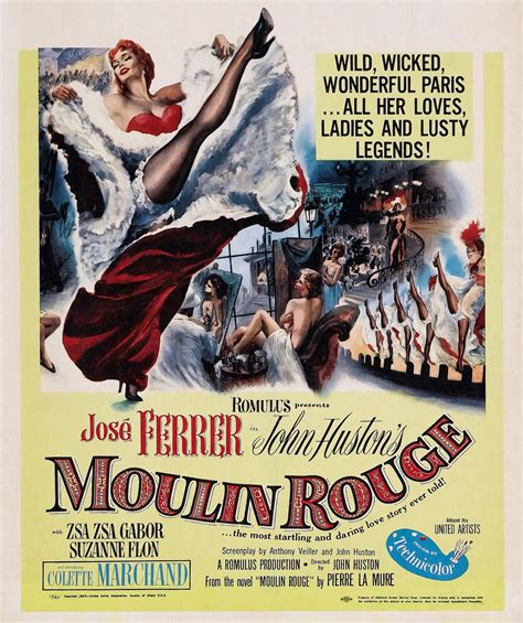 Moulin Rouge 1952 Movie Poster