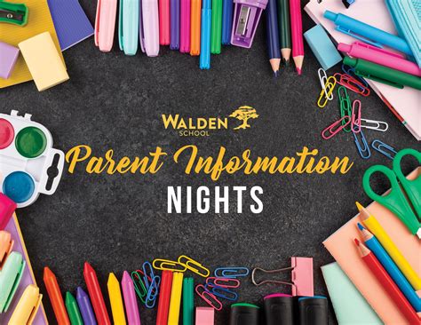 Parent Information Nights — Walden School