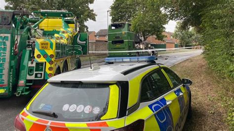 Bus Catches Fire On Way To Swavesey Village College Bbc News