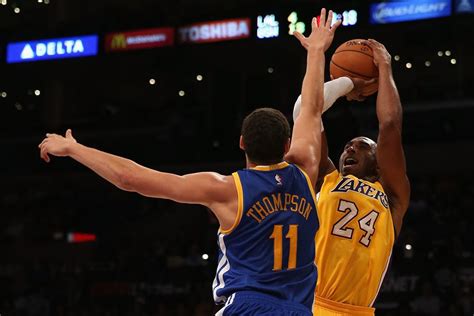 Lakers Vs Warriors Final Score Kobe Bryant Looks Sharp In 120 105