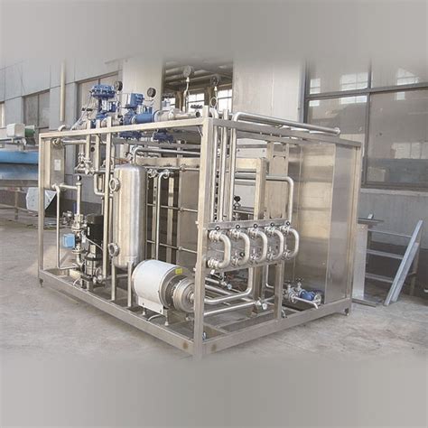 HTST 5 Sections Dairy Processing Milk Pasteurization Equipment