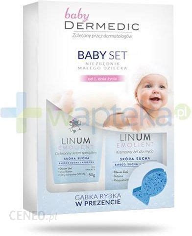 Linum Baby Dermedic Emolient Zestaw Ochronny Krem Specjalny 50g