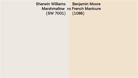 Sherwin Williams Marshmallow Sw Vs Benjamin Moore French