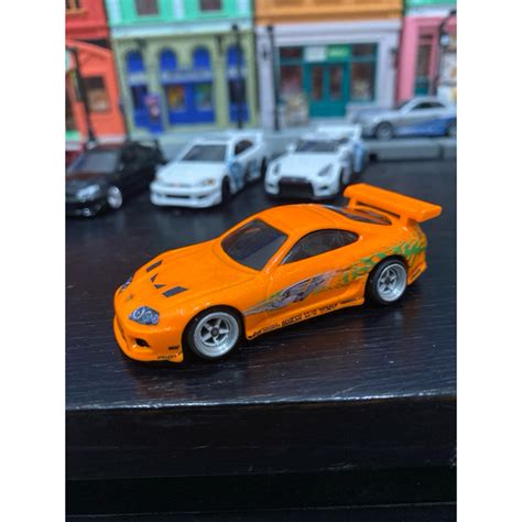 Jual Hot Wheels Custom Ban Karet Toyota Supra Fast Furious Edition 1