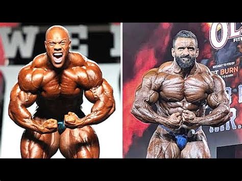 Phil Heath 1st Win VS Hadi Choopan 1st Win Comparison At Mr Olympia