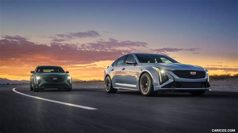 Cadillac Ct5 V 2025my Blackwing Color Drift Metallic And Ct5 V Color Typhoon Metallic