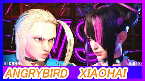 SF6 Angrybird Cammy vs Xiaohai Juri Street Fighter 6 Replay スト6 キャミィ