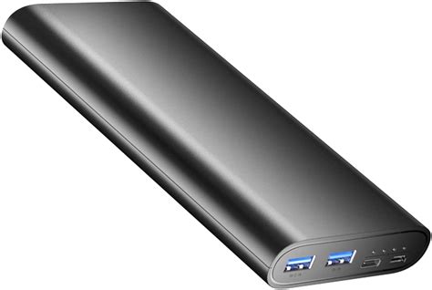 Paisue Power Bank 26800mah High Capacity Portable Charger External Battery With 2 Usb Output