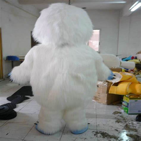 Yeti Abominable Snowman Mascot Costume Fancy Dress Ship CosplayWare