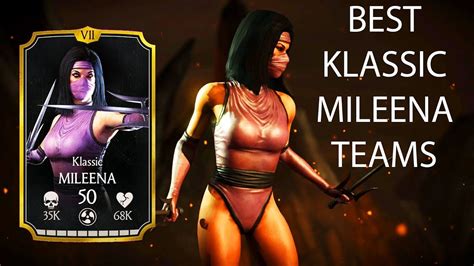 Best Klassic Mileena Teams In Mkx Mobile Awesome Live Stream Free