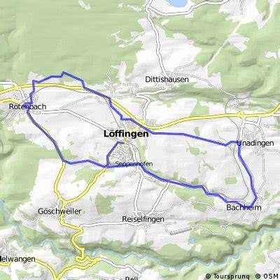 Radwege und Routen in und um Löffingen Bikemap Deine Radrouten