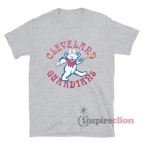 Mlb X Grateful Dead X Cleveland Guardians T Shirt Inspireclion