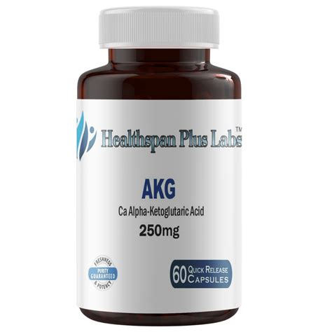 Calcium Alpha Ketoglutarate Ca Akg Capsules Buckylabs