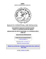 Pdf Banco Central De Bolivia Bcb Gob Bo Dbc Anpe P