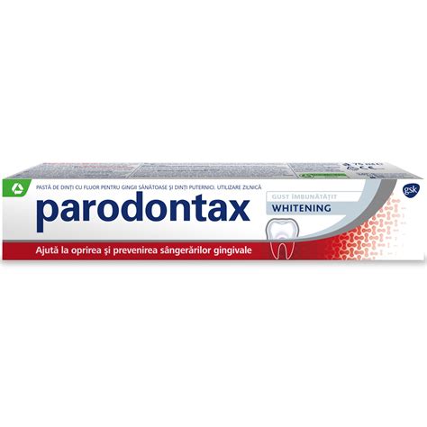 Паста за зъби Parodontax Whitening, 75 ml - eMAG.bg