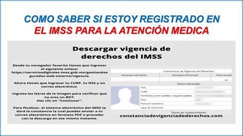 C Mo Saber Si Estoy Dado De Alta En El Imss Youtube