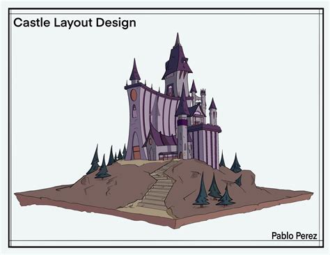 artstation castle location design