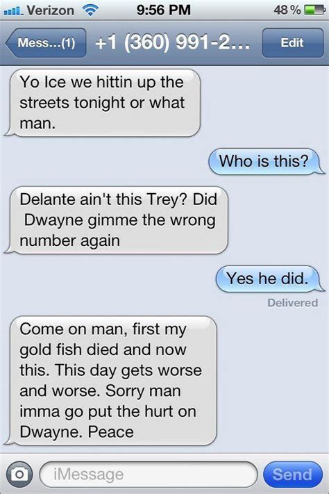 The Best Responses To Wrong Number Texts 26 Pics