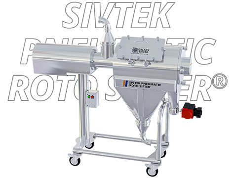 High Performance Pneumatic Roto Screener Galaxy Sivtek