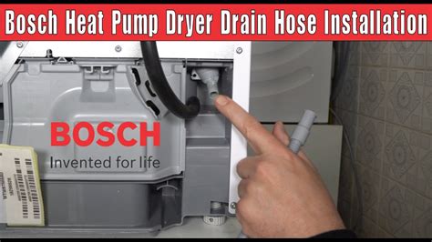 UPDATED How To Install The Bosch Drain Hose Accessory Kit YouTube