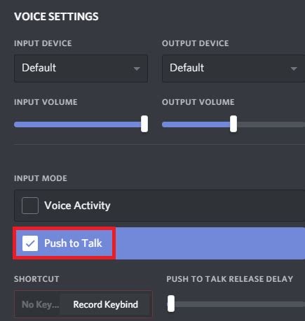 Enable And Configure Push To Talk In Discord Quick Easily