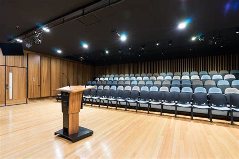 Lowther Hall Av Podium Lectern In School Auditorium Podion