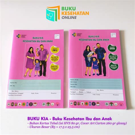 BUKU KESEHATAN IBU DAN ANAK KIA VERSI BARU HARGA 10 BUKU Lazada