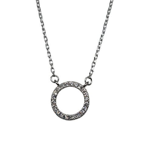 Circle Of Life Set With Cubic Zirconia Simply Silver