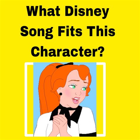 What Disney song fits Ginger? by IrishWhoGirl on DeviantArt