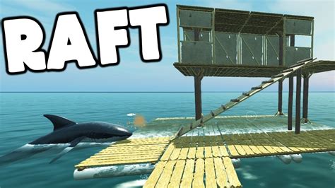 Raft Gameplay 2 Building The Second Floor Youtube