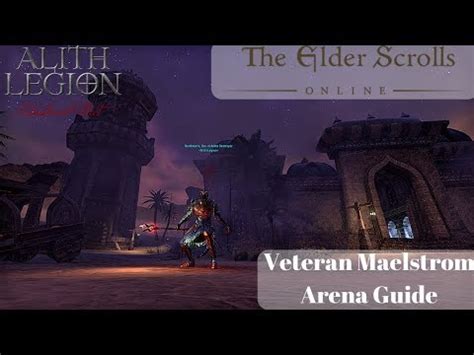 Elder Scrolls Online Veteran Maelstrom Arena Stage Youtube