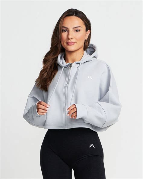 Womens Zip Up Hoodie Crop Zip Hoodie Oner Active Us