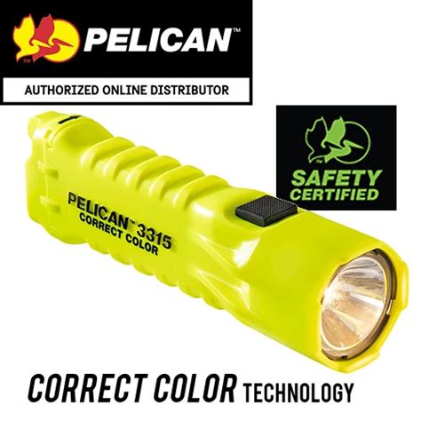 Pelican 3315cc Correct Color Flashlight Intrinsically Safe Online