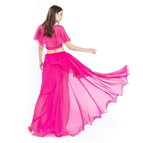 Royal Smeela Belly Dancer Costumes For Women Chiffon Belly Dance Skirt